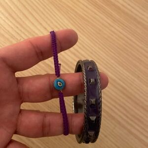 Purple bracelet mix!